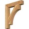 Ekena Millwork Westlake Block Rough Sawn Bracket, Western Red Cedar, 4"W x 24"D x 28"H BKT04X24X28WTL05RWR - alternate 1